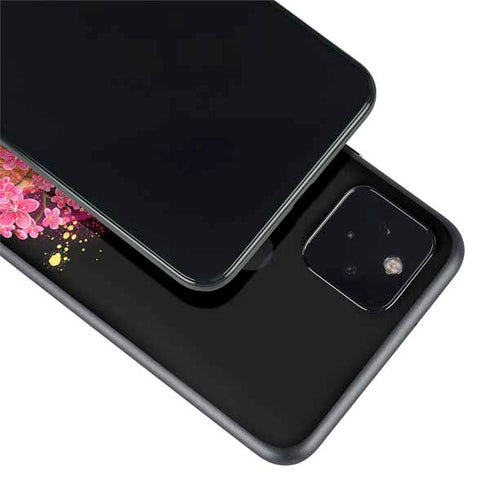 Red Panda with Flowers by Sheena Pike Google Pixel 4a 5G Skin